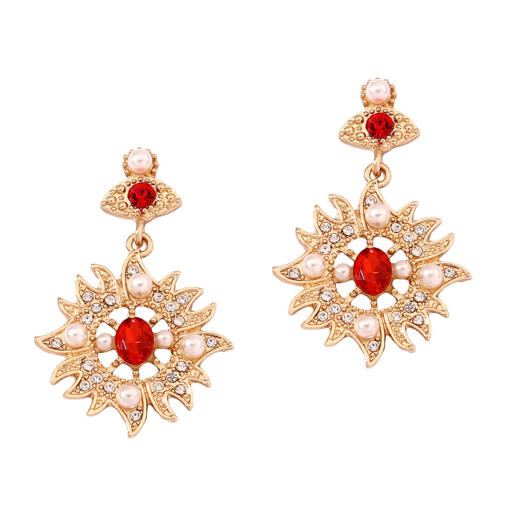 Delicate Artisan Pearl Earring