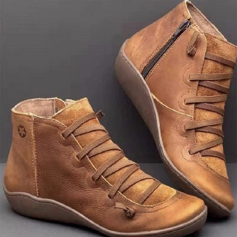 Classic Orthopedic Boots with Timeless Style