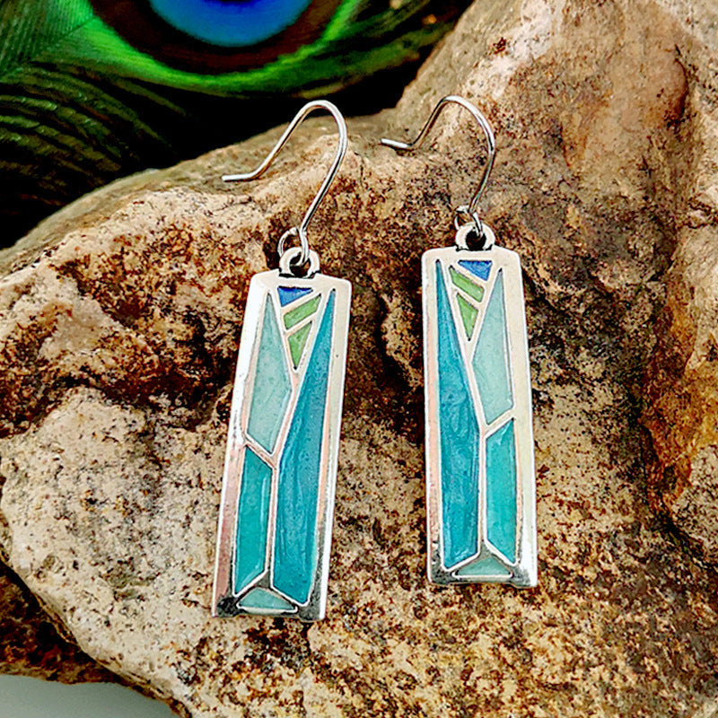 Vintage Handmade Silver Earring