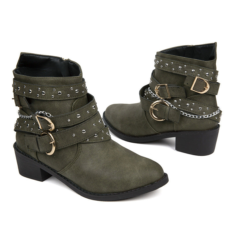 Chic Orthopedic Boots with Unique Design