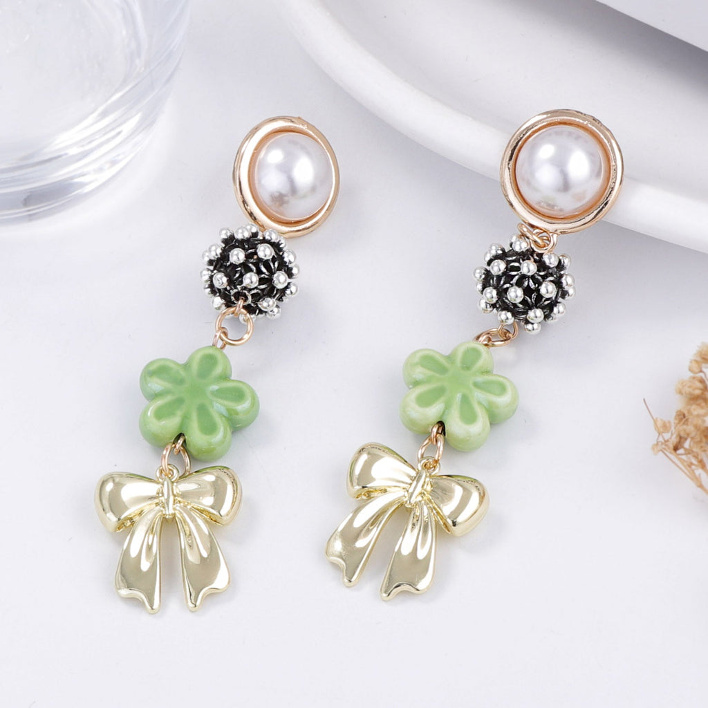 Delicate Artisan Pearl Earring