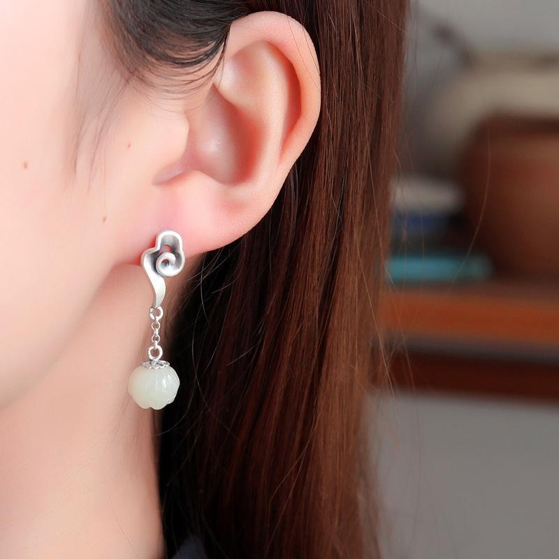 Beautiful Silver Earring with Unique Style