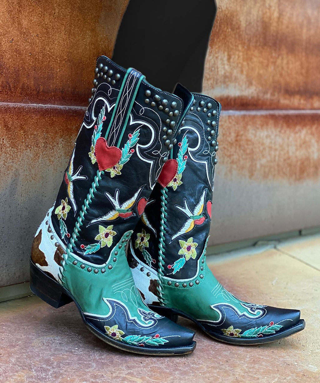 Vintage Inspired Orthopedic Boots
