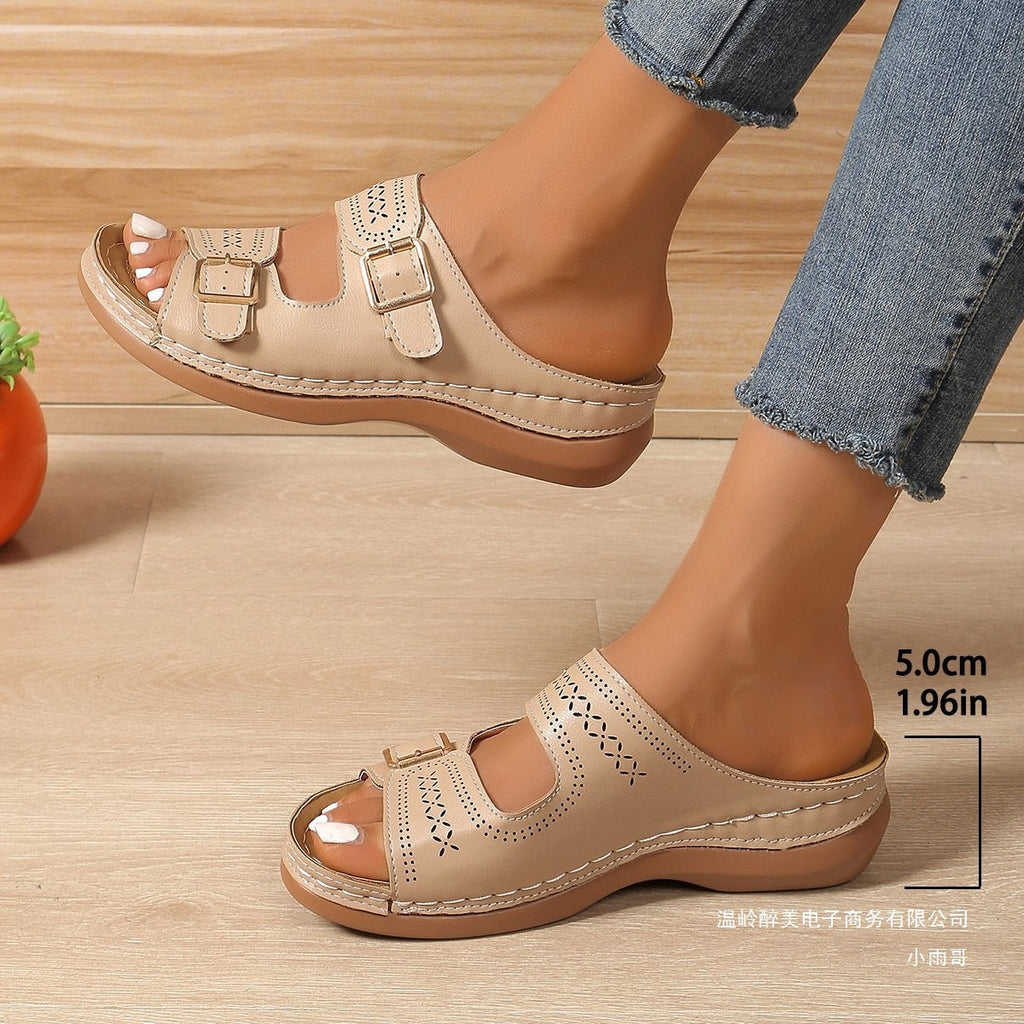 Vintage Inspired Orthopedic Sandals
