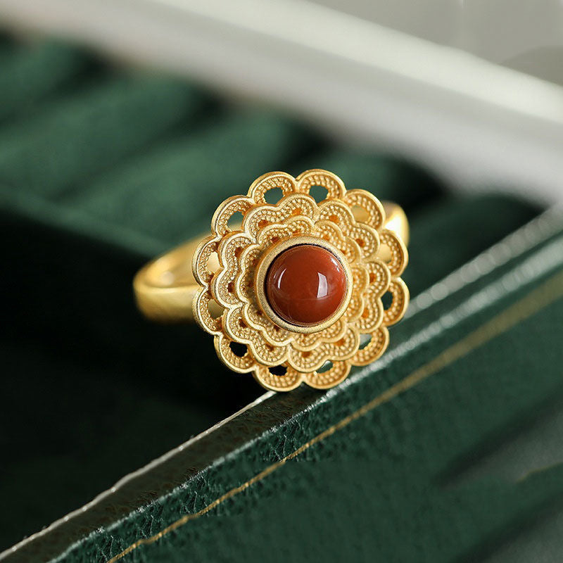 Delicate Artisan Silver Ring