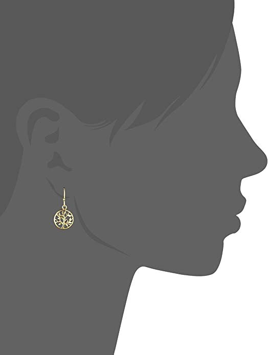 Vintage Handmade Gold Earring