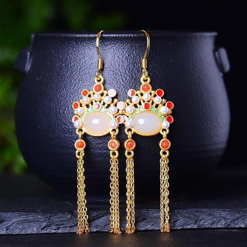 Delicate Artisan Silver Earring