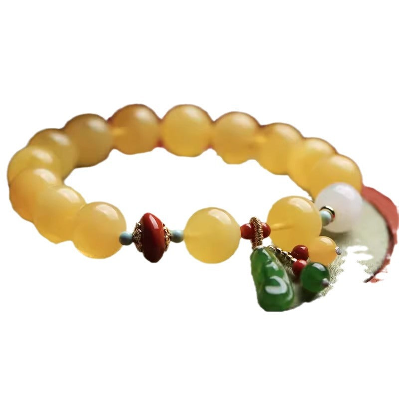 Delicate Artisan Gold Bracelet