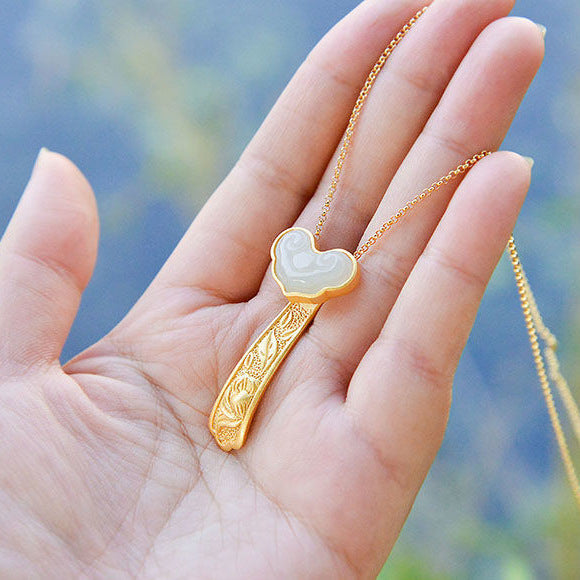Delicate Artisan Gold Necklace