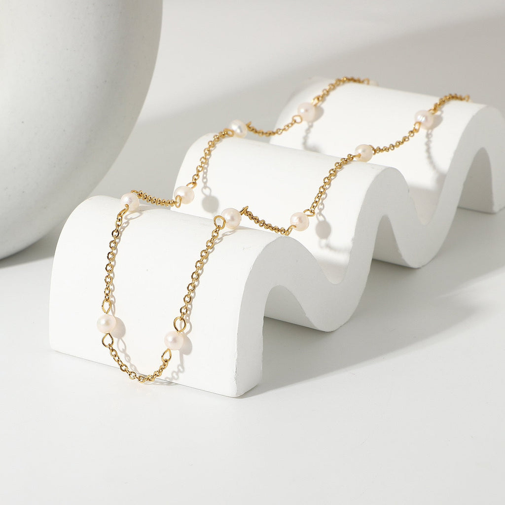 Vintage Handmade Pearl Chain