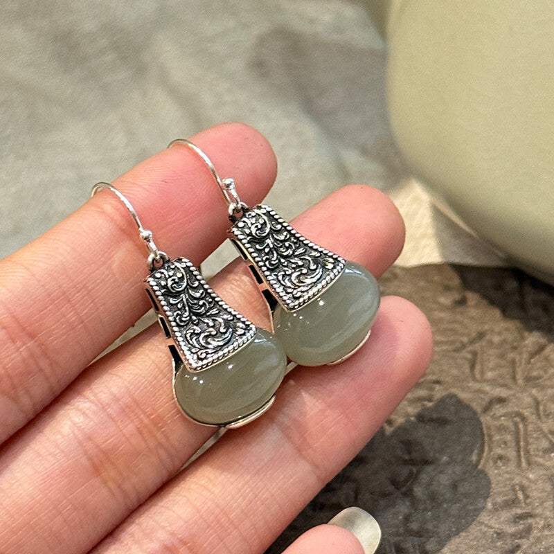 Delicate Artisan Silver Earring