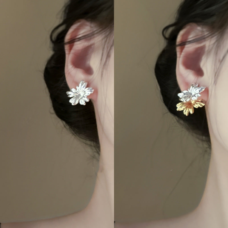 Vintage Handmade Silver Earring
