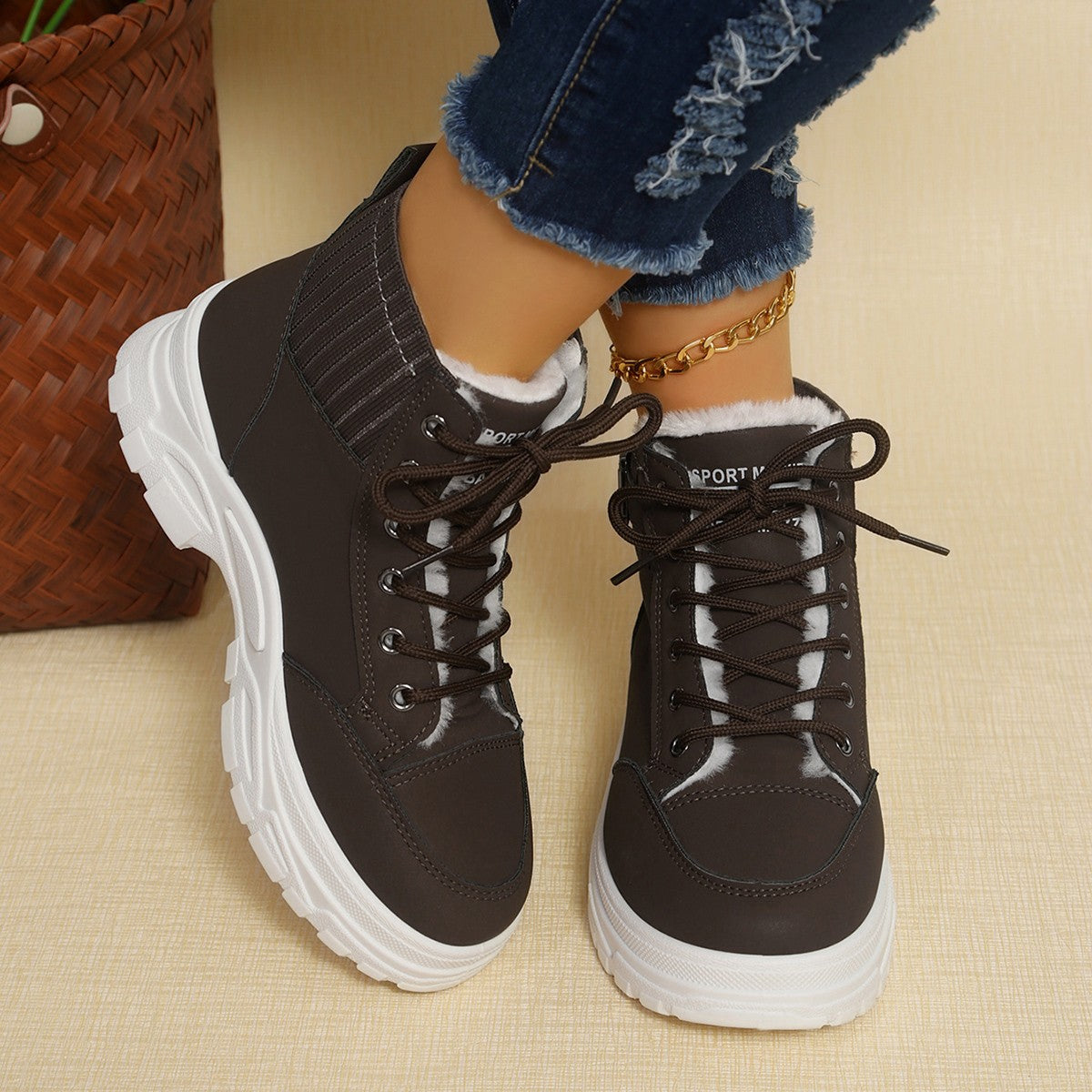 Graceful Orthopedic Boots for Modern Look