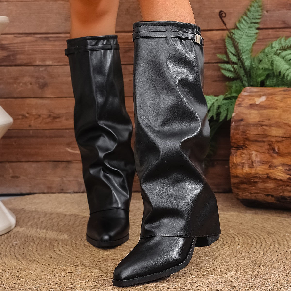 Chic Orthopedic Boots with Unique Design