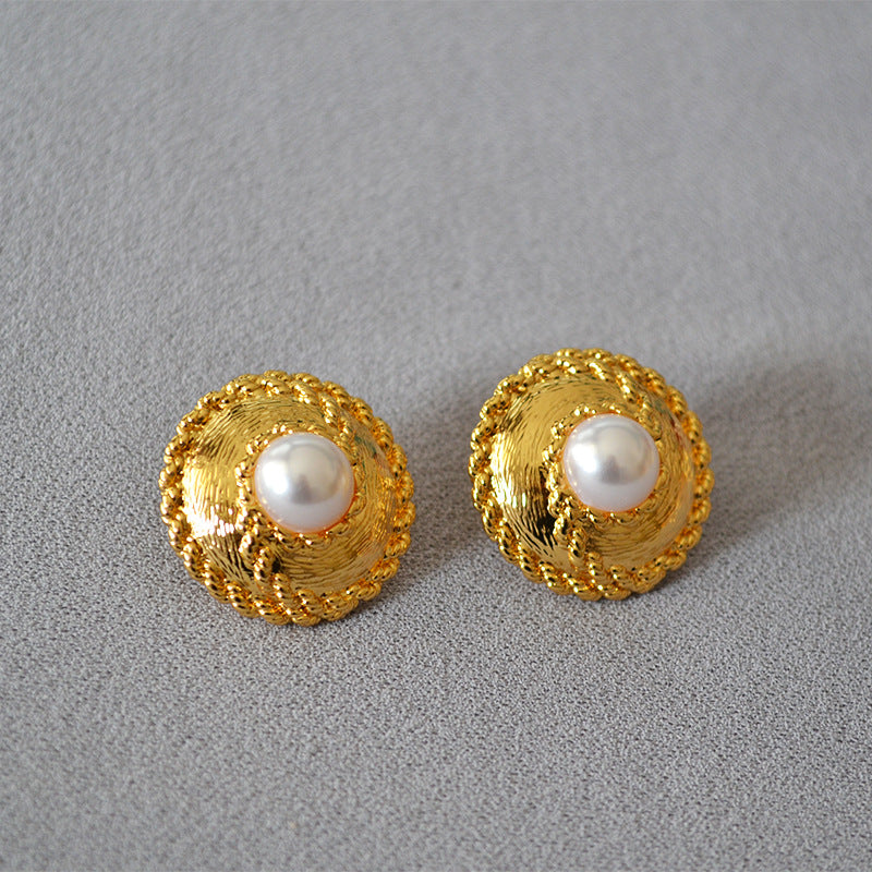Delicate Artisan Silver Earring
