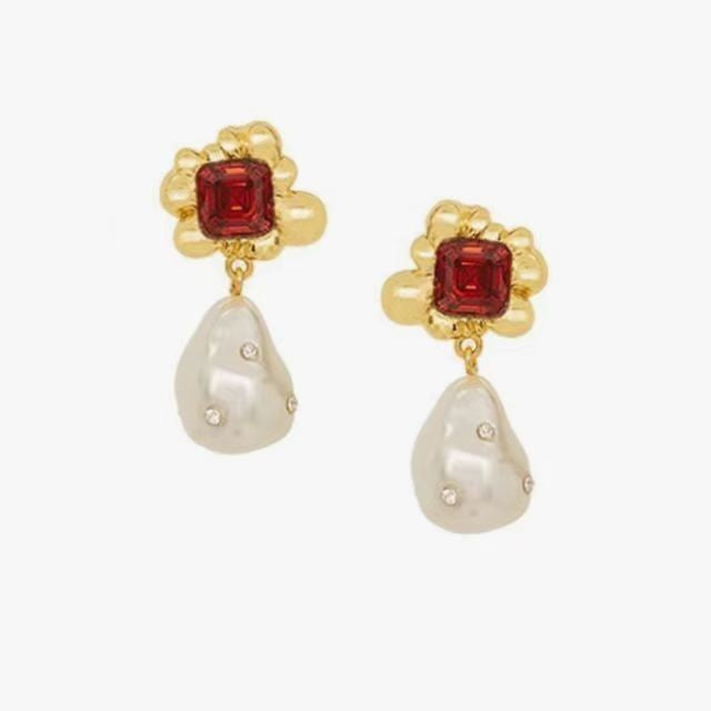 Delicate Artisan Pearl Earring