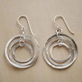 Vintage Handmade Silver Earring