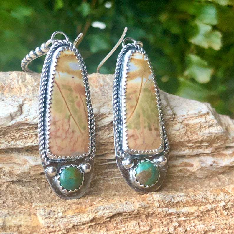 Delicate Artisan Silver Earring