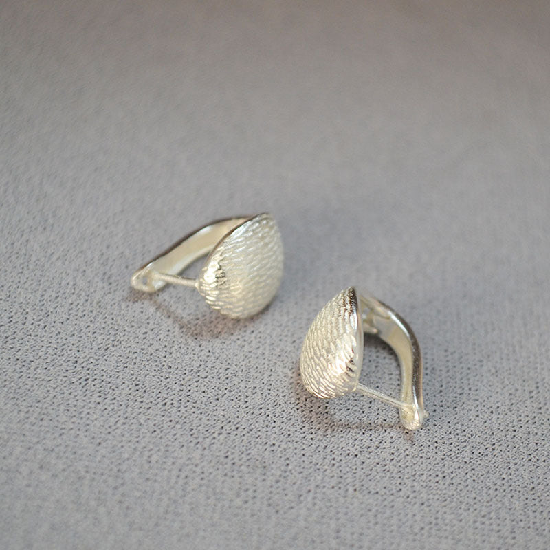 Classic Silver Earring with Timeless Appeal