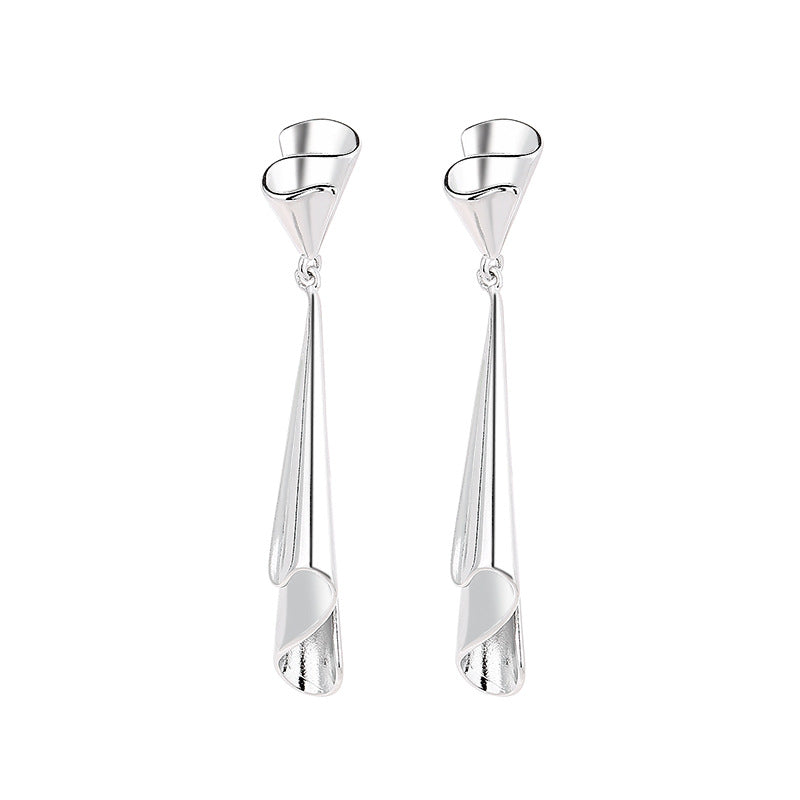Beautiful Silver Earring with Unique Style