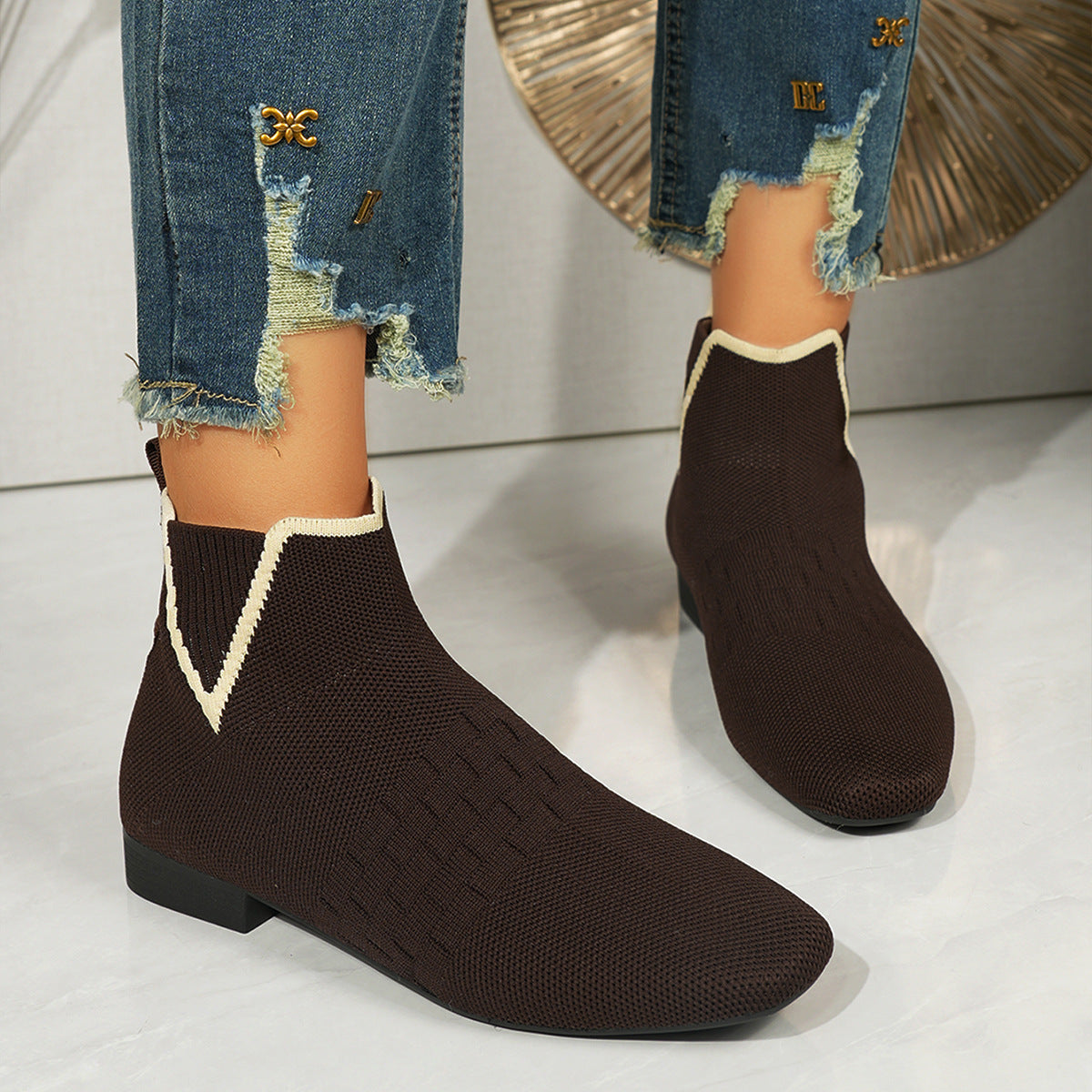 Chic Orthopedic Boots with Unique Design