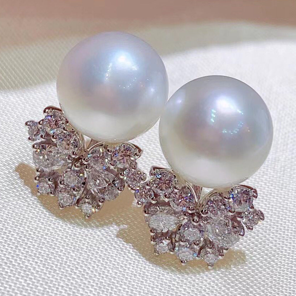 Delicate Artisan Pearl Earring