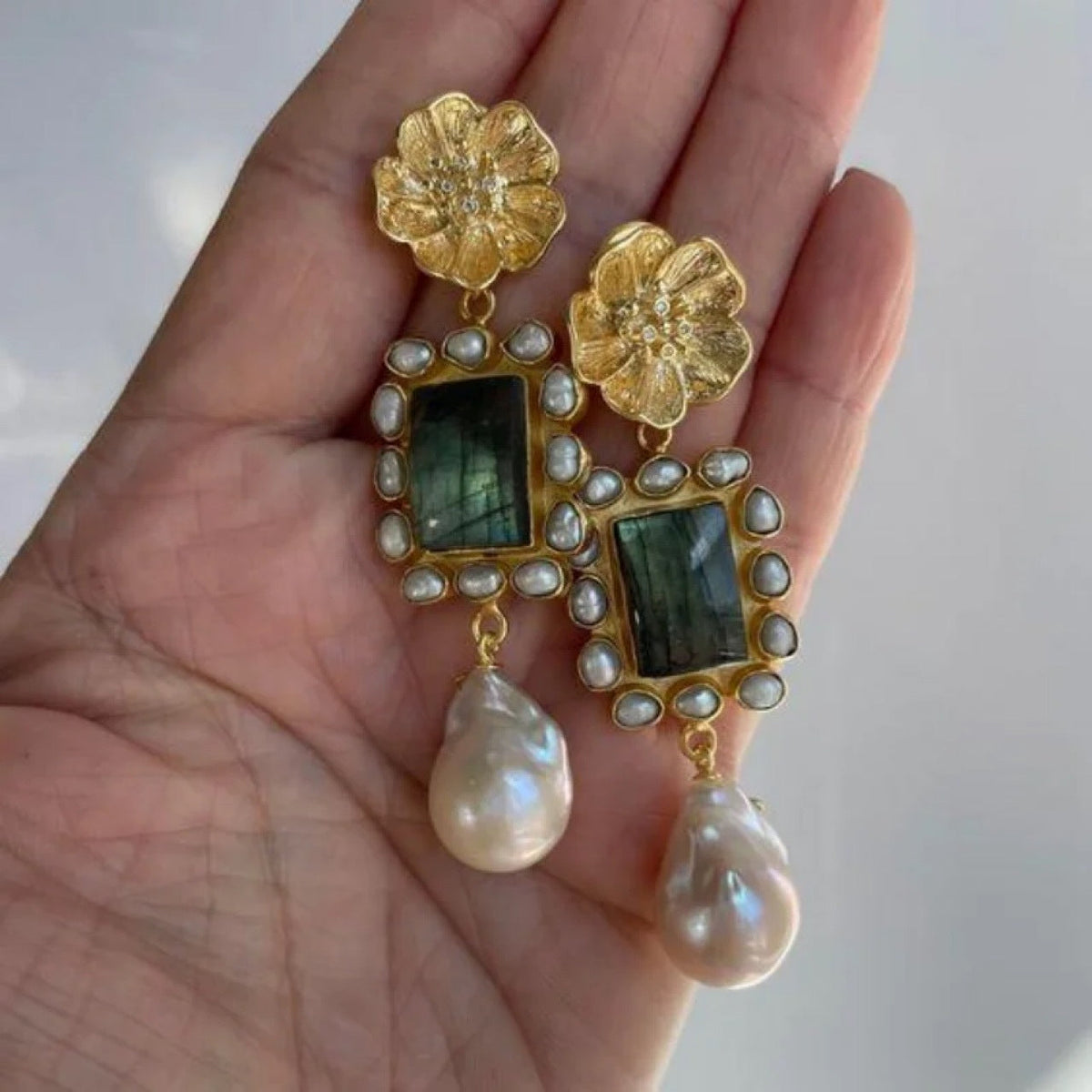 Stunning Pearl Earring for Daily Wear