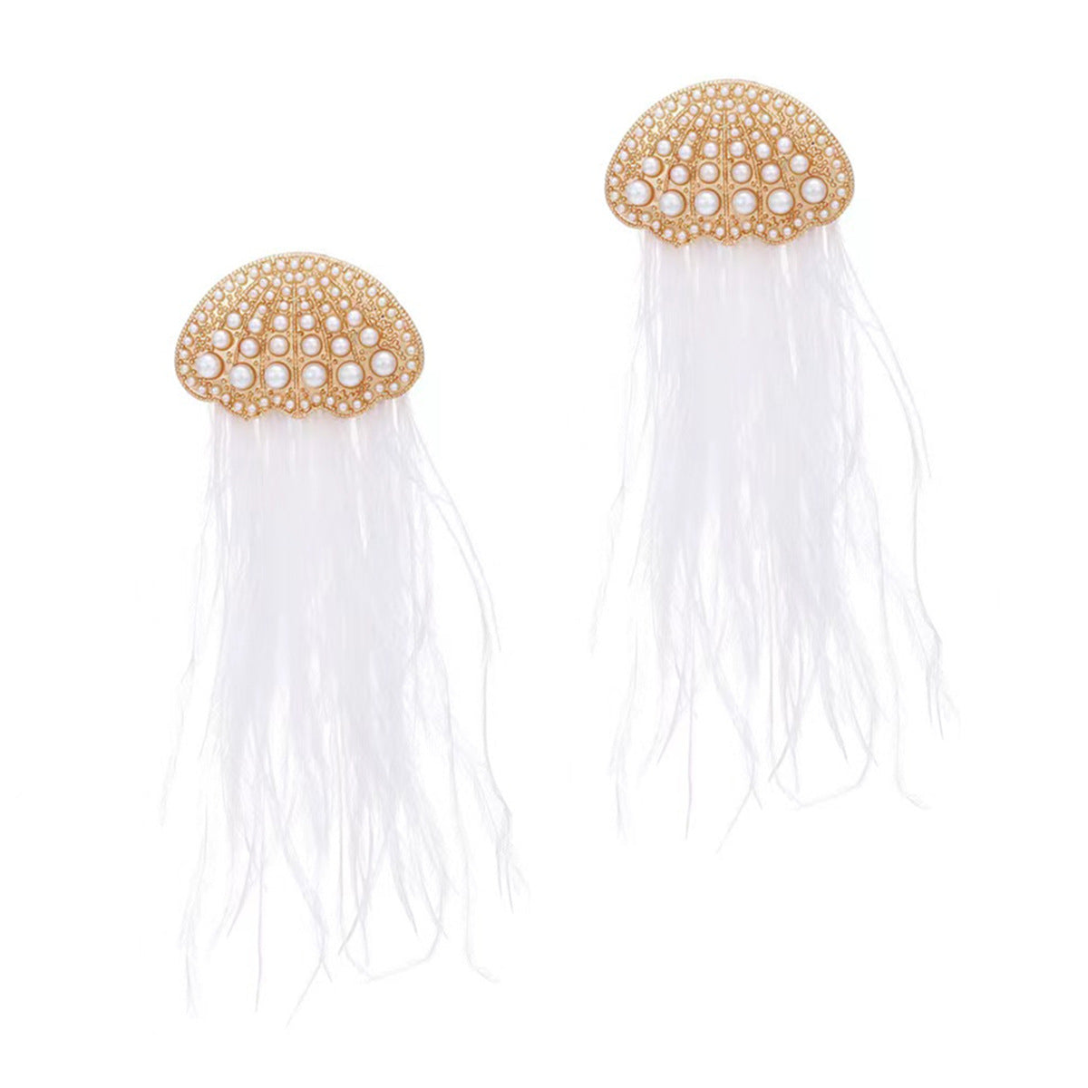 Delicate Artisan Pearl Earring