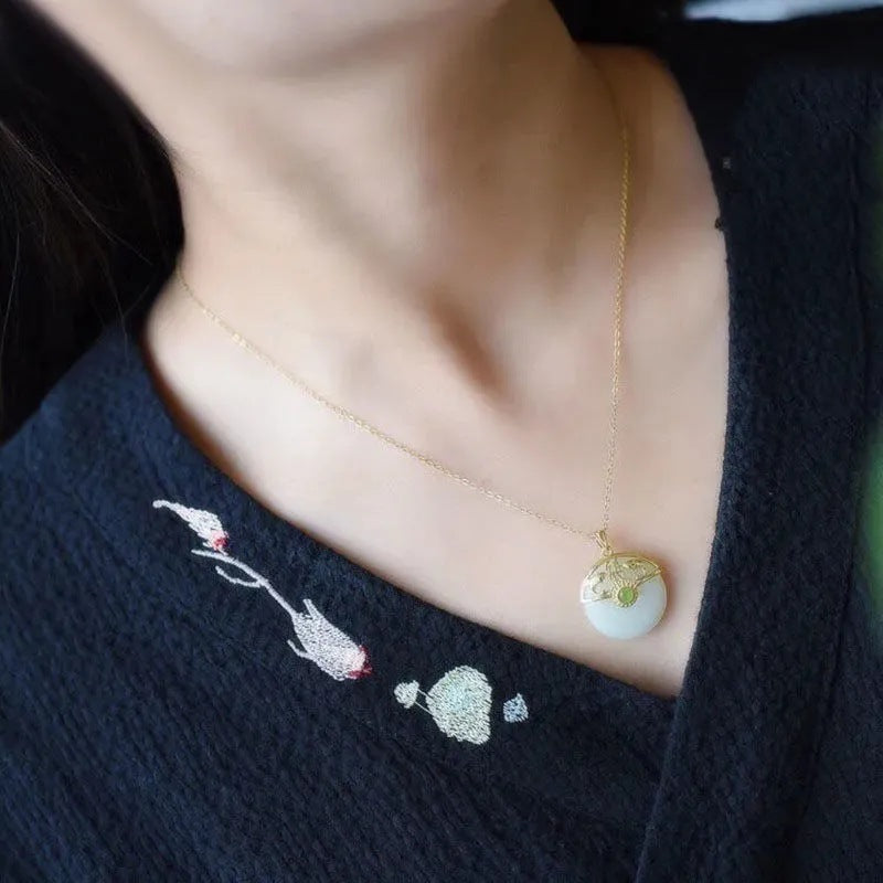 Delicate Artisan Silver Pendant