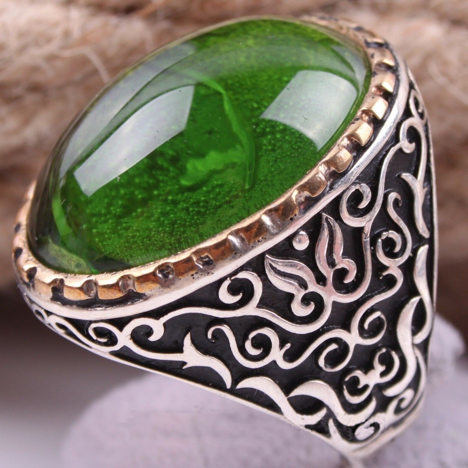 Delicate Artisan Silver Ring