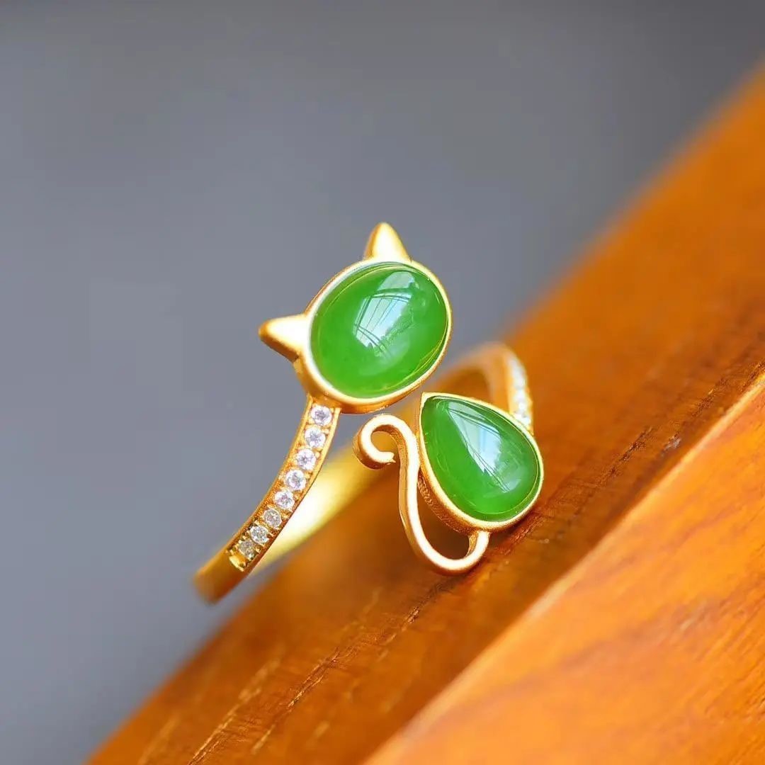 Delicate Artisan Gold Ring
