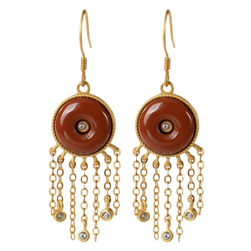 Beautiful Gold Earring with Unique Style