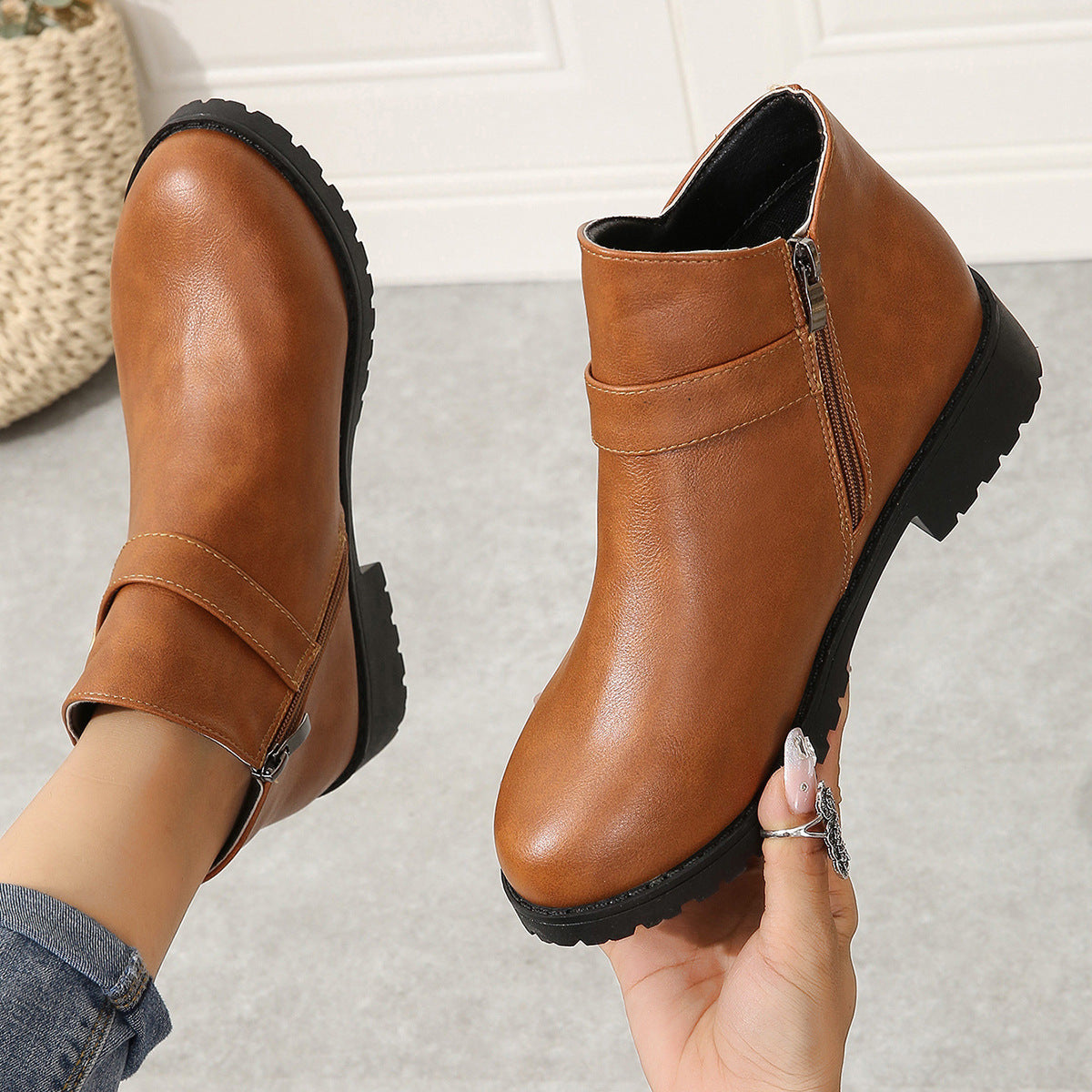 Classic Orthopedic Boots with Timeless Style