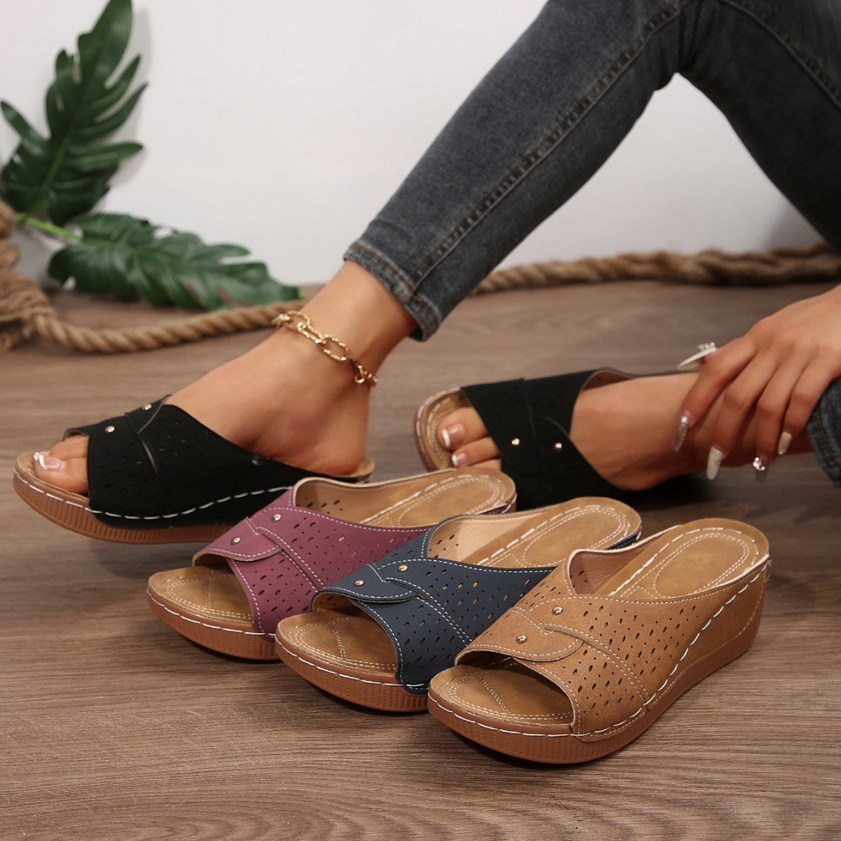 Vintage Inspired Orthopedic Sandals