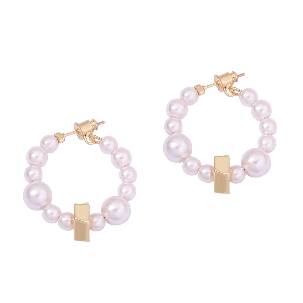 Delicate Artisan Pearl Earring