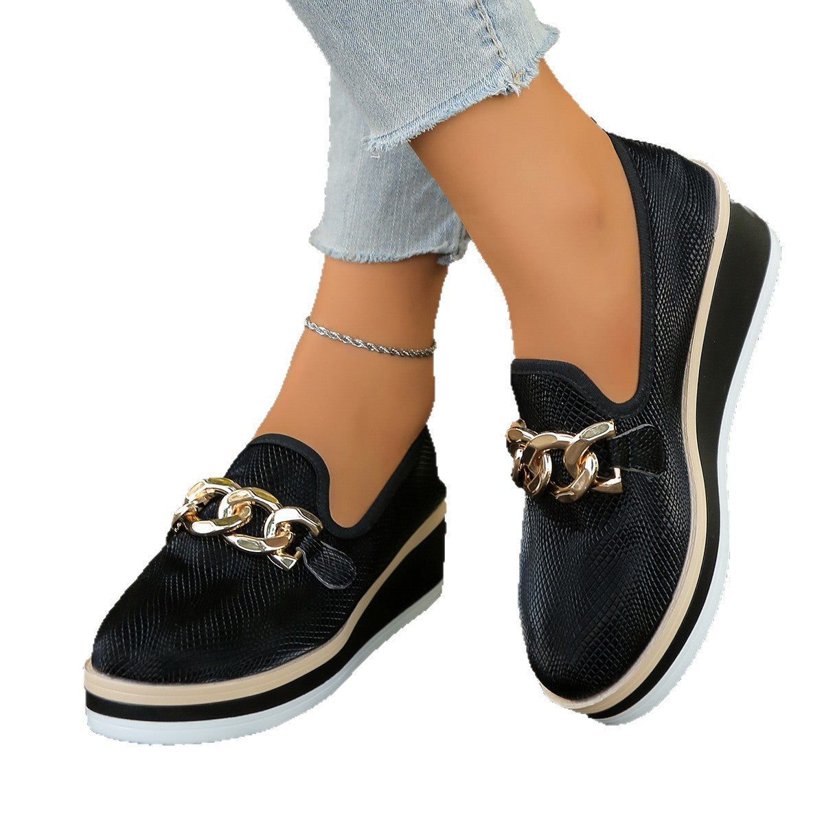 Classic Orthopedic Heels with Timeless Style