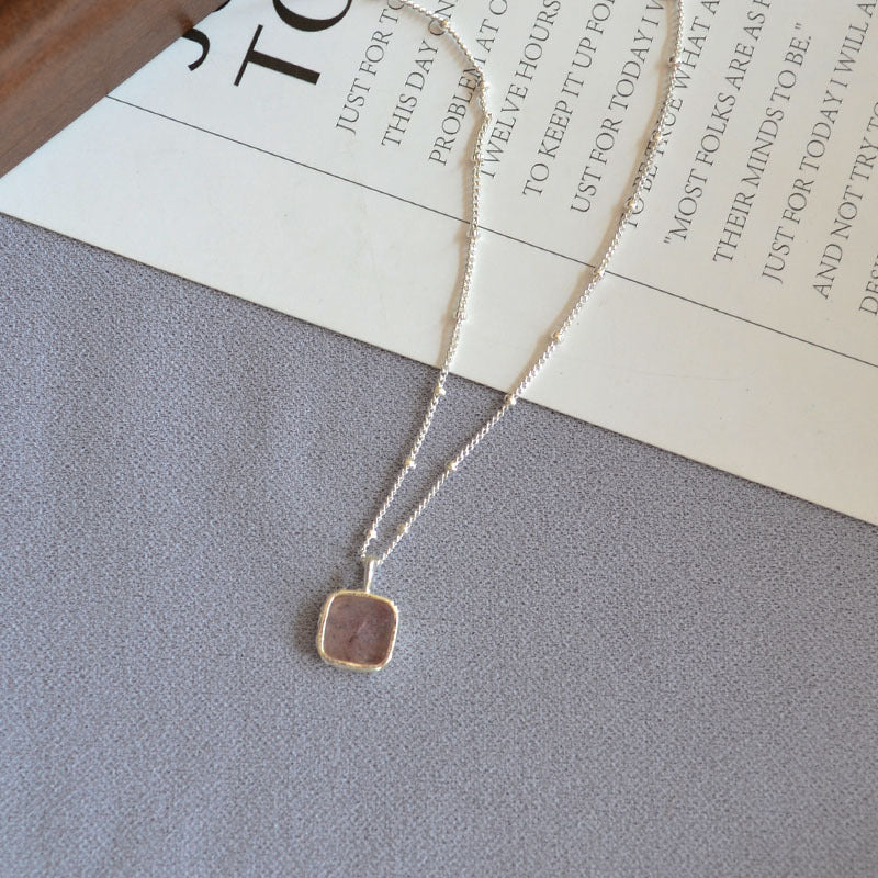 Romantic Silver Necklace for Special Moments
