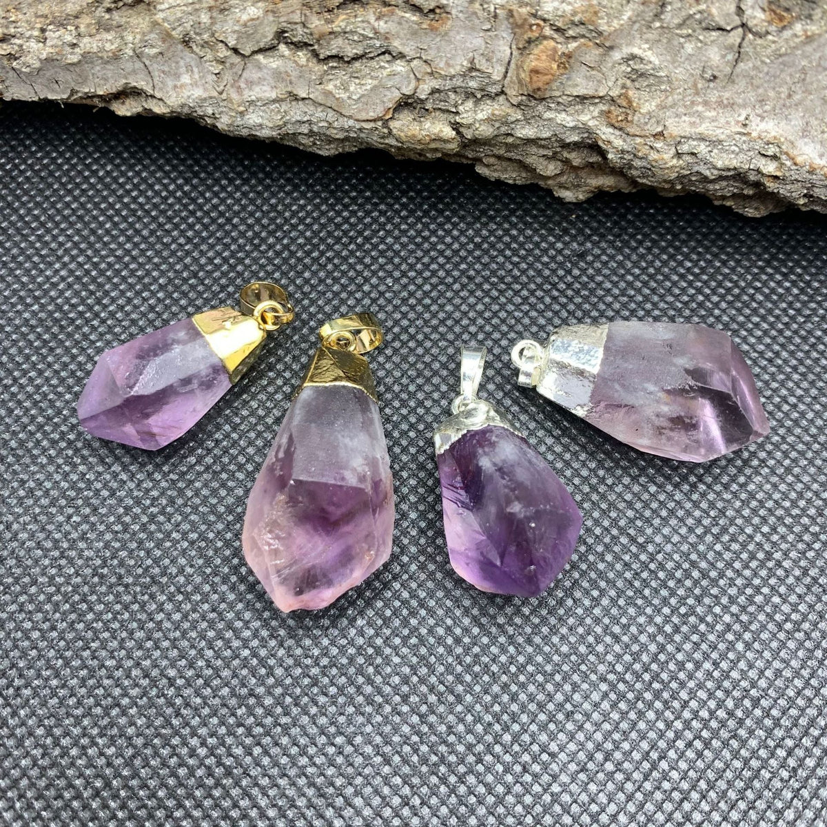 Delicate Artisan Gold Pendant