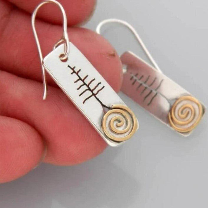 Classic Silver Earring with Timeless Appeal