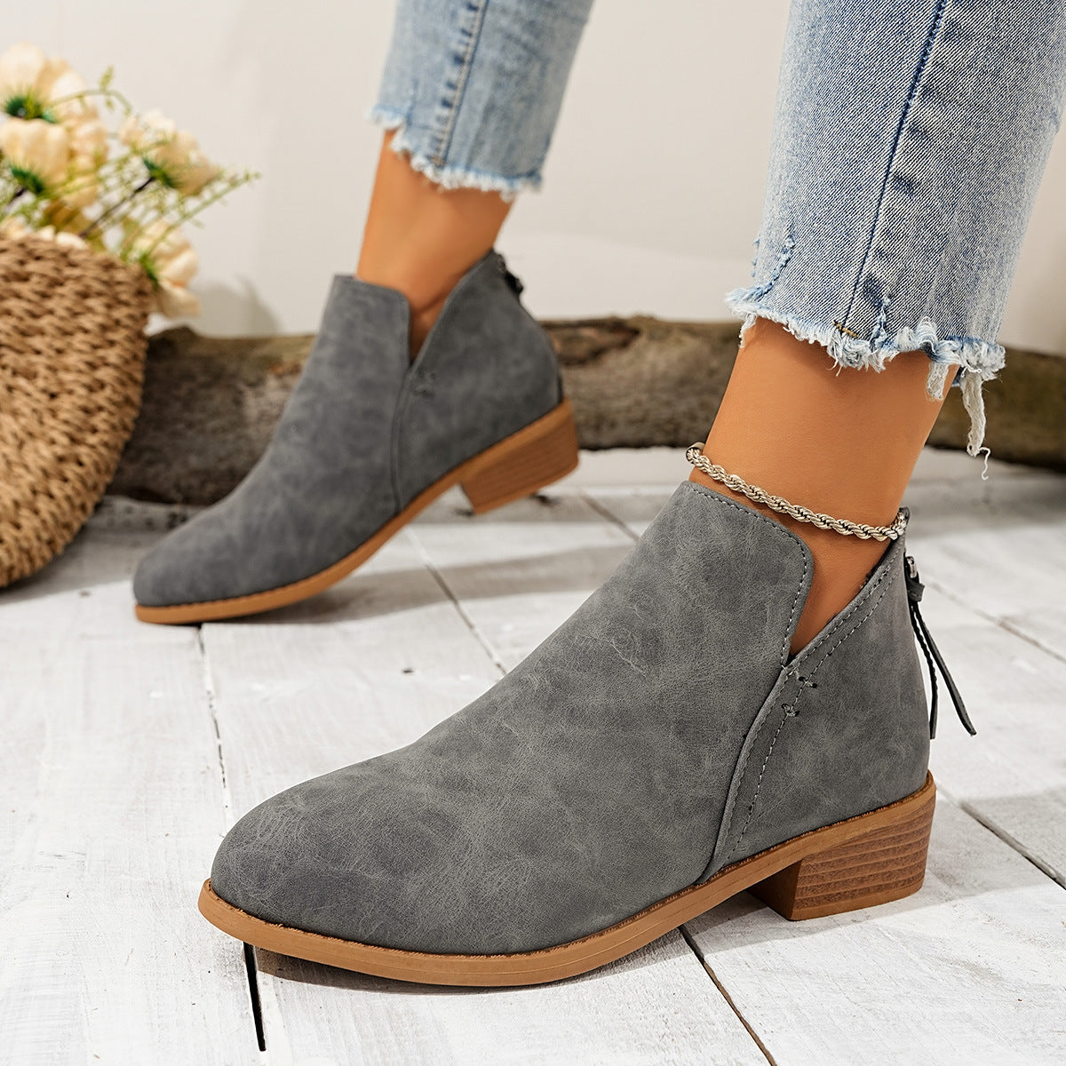 Classic Orthopedic Boots with Timeless Style