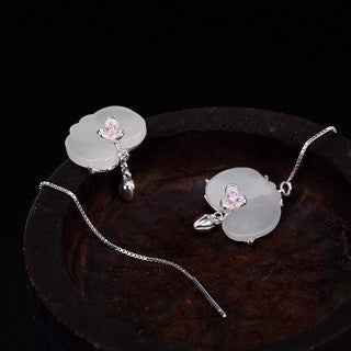 Delicate Artisan Silver Earring