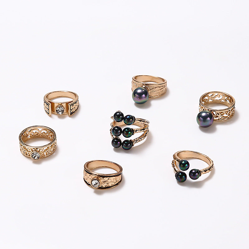 Delicate Artisan Pearl Ring