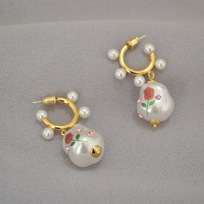 Vintage Handmade Pearl Earring