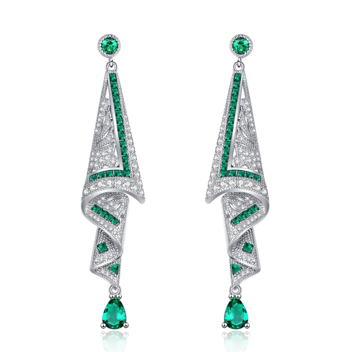 Delicate Artisan Silver Earring