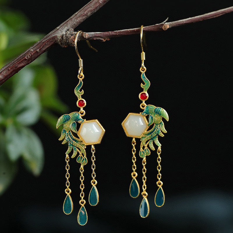 Vintage Handmade Silver Earring