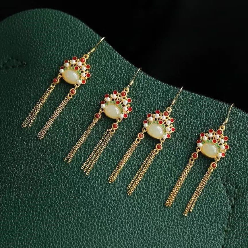 Delicate Artisan Silver Earring