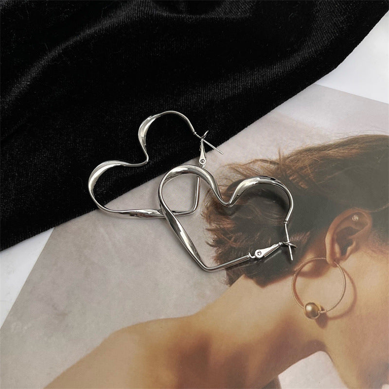 Classic Silver Earring with Timeless Appeal