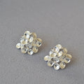 Vintage Handmade Gold Earring
