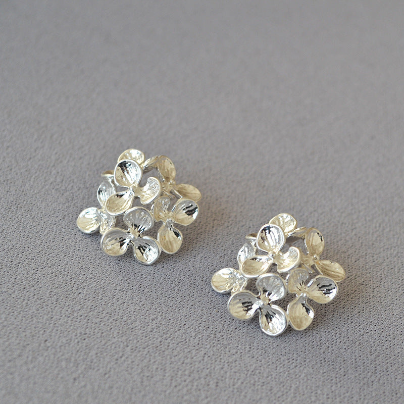 Vintage Handmade Gold Earring