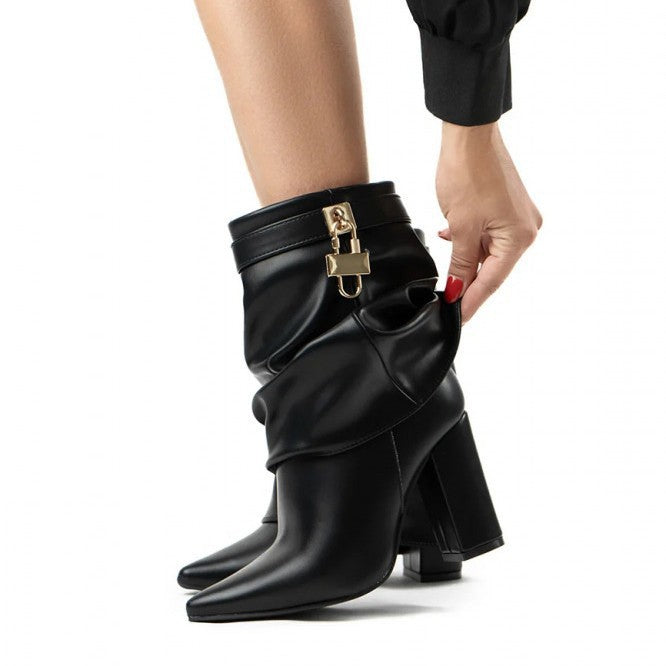 Chic Orthopedic Boots with Unique Design